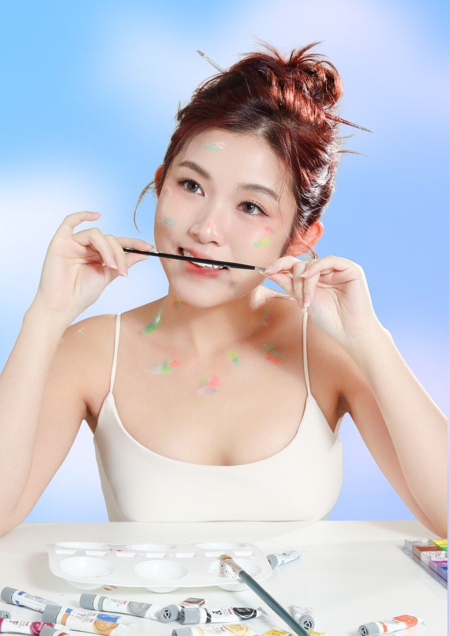 Creative beauty modeling shoot by NaVi Marketing