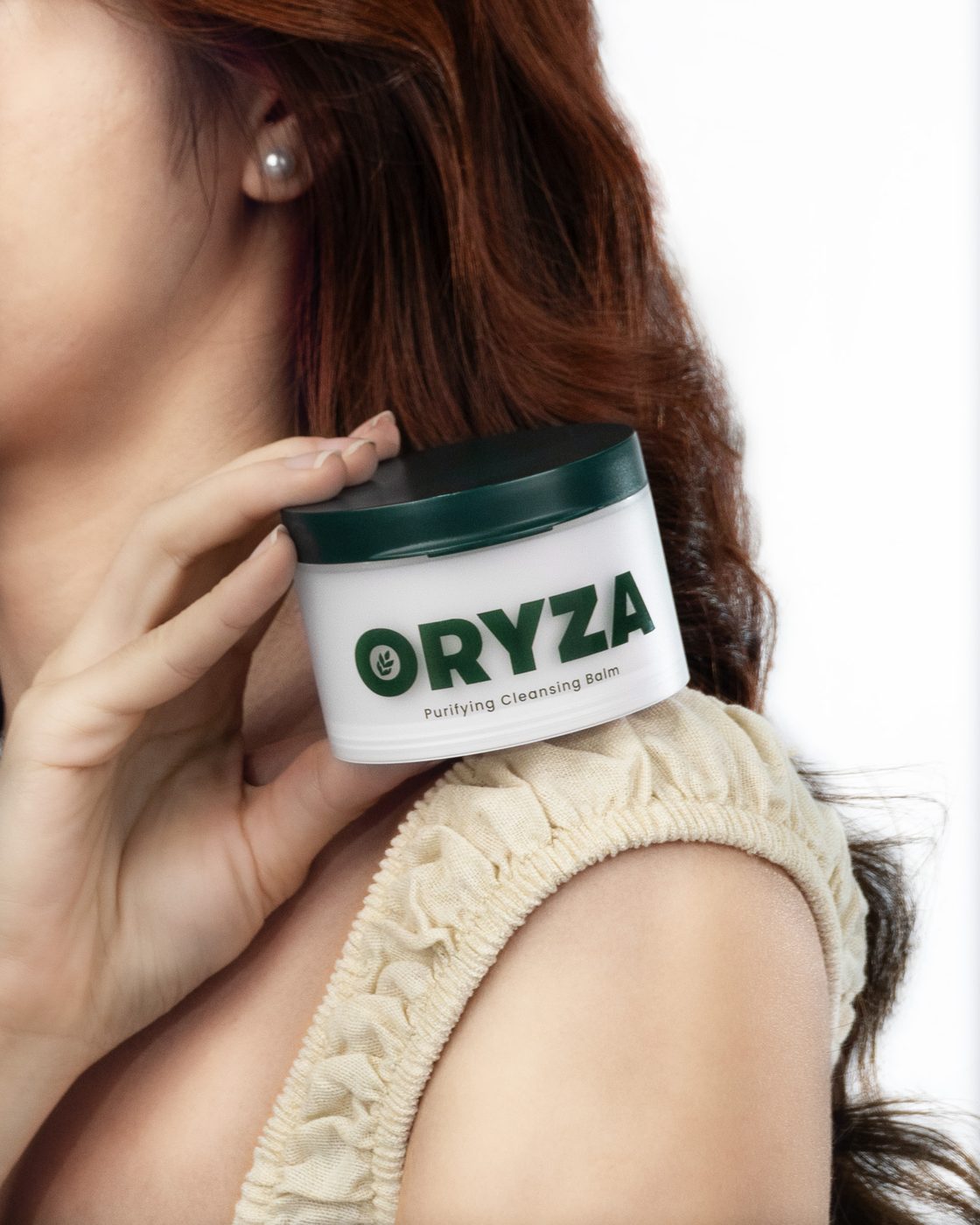 Oryza Purifying Cleansing Balm product photography by NaVi Marketing